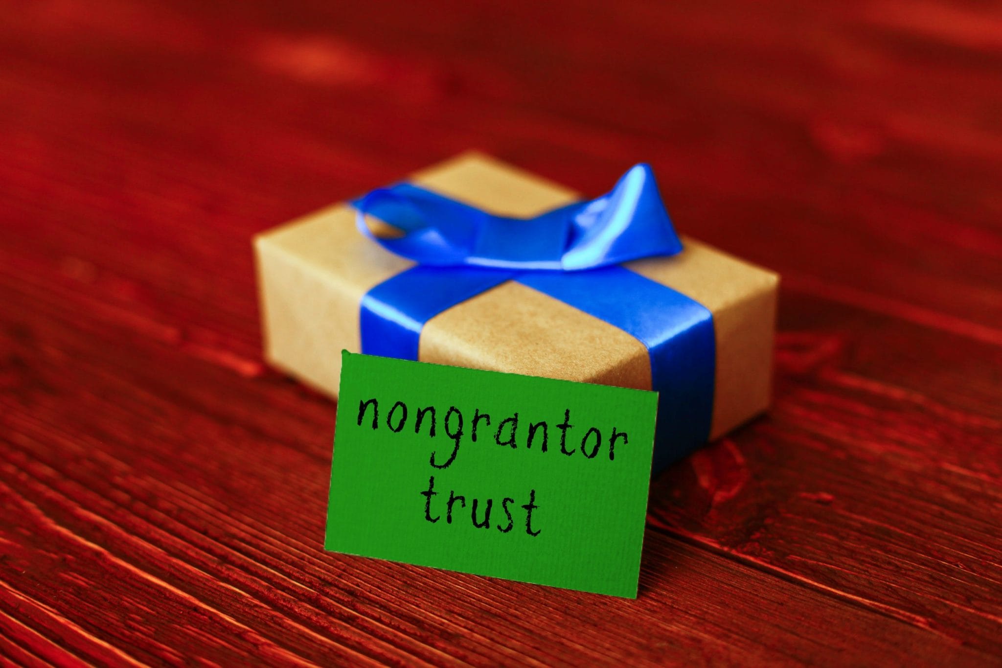 nongrantor trust gift box