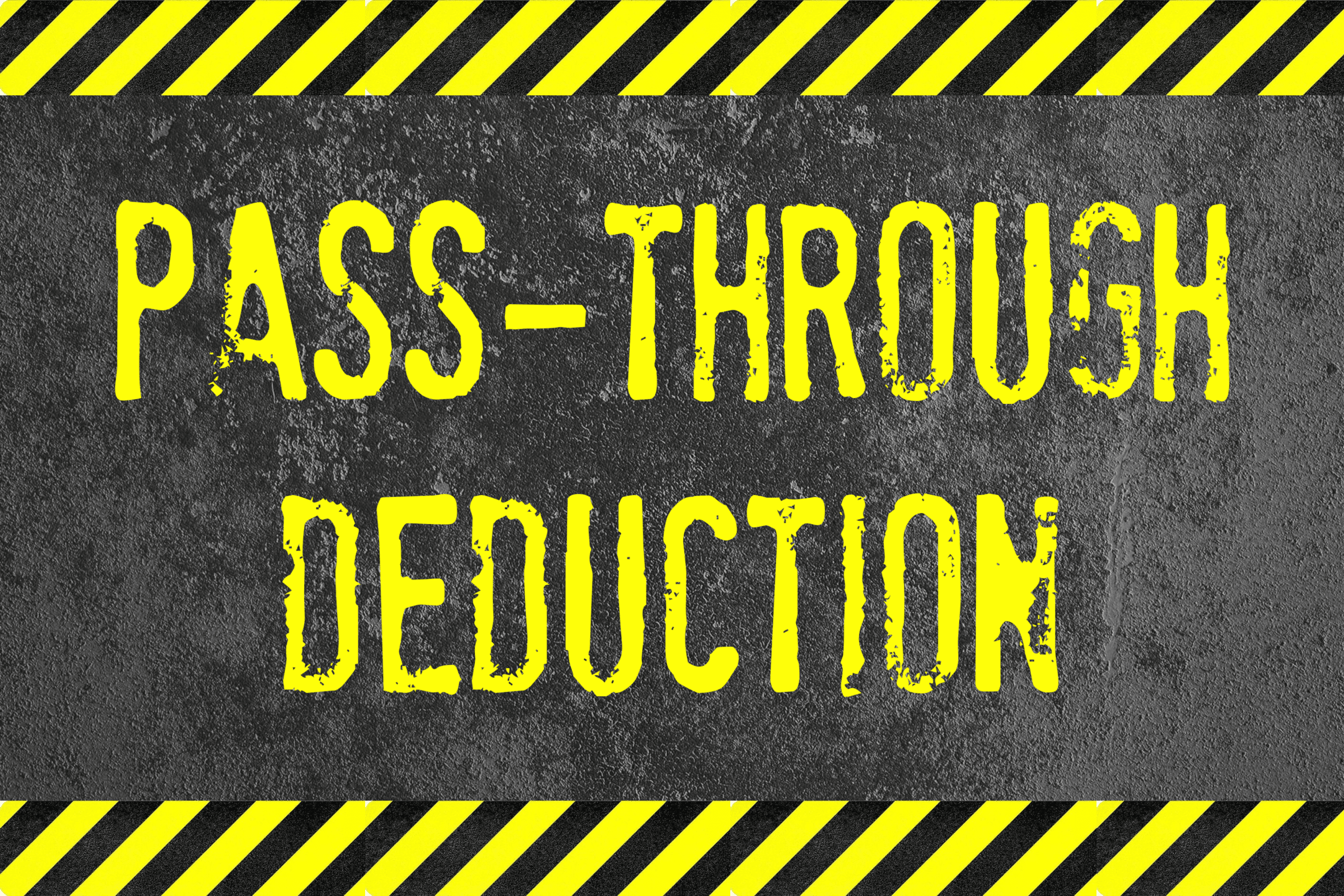 pass-through deduction