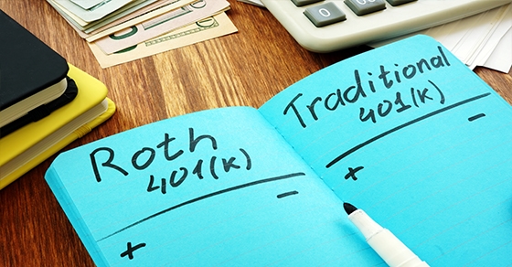 traditional 401(k) vs. roth 401(k)