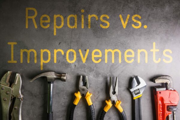 repairs vs. improvements