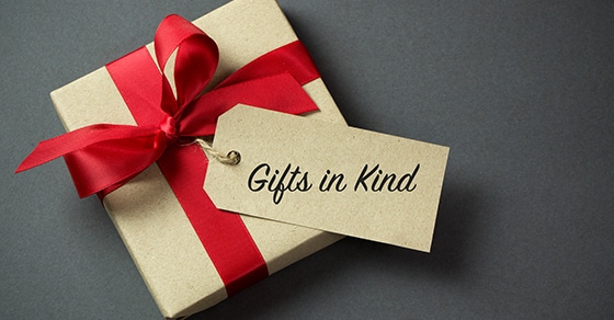 gifts in kind