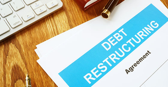 debt restructuring