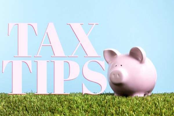 tax tips stock image