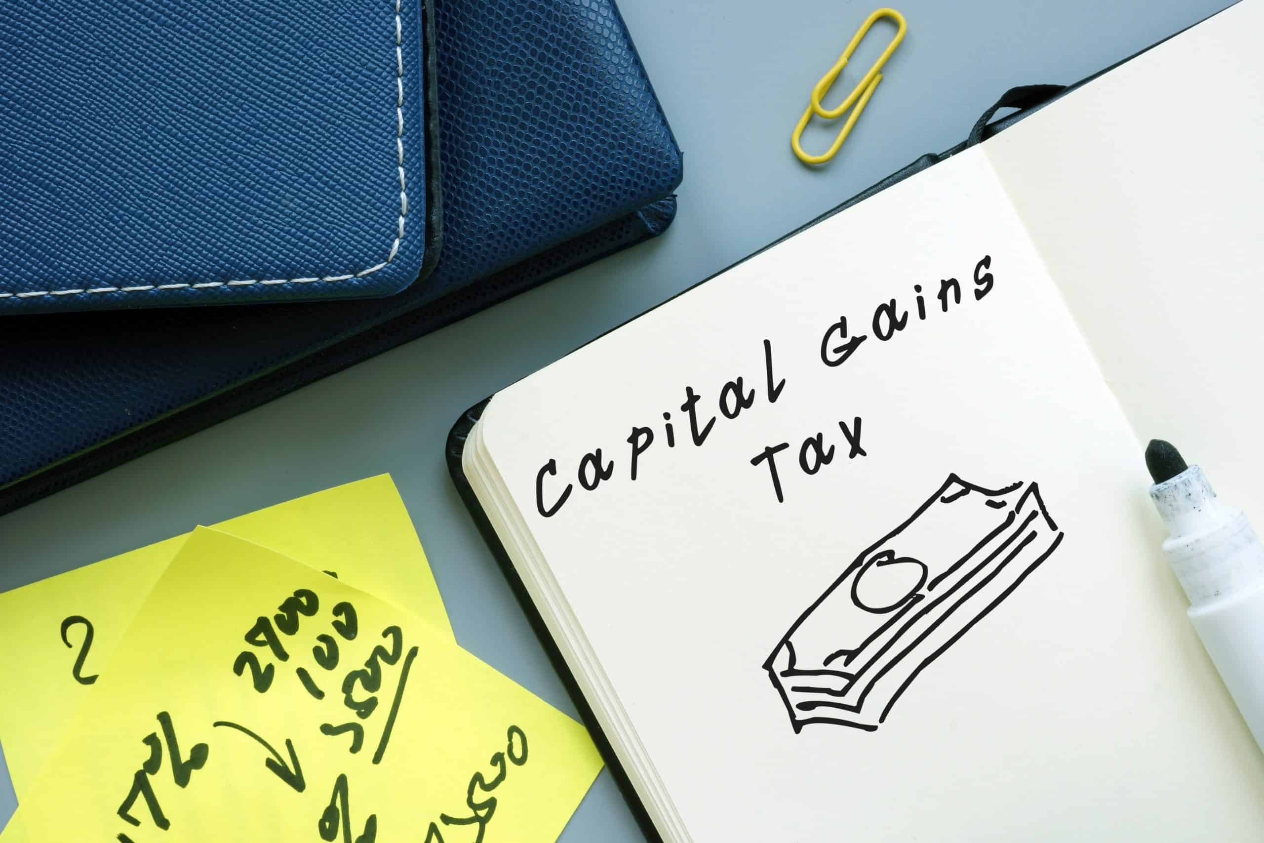 capital gains tax graphic