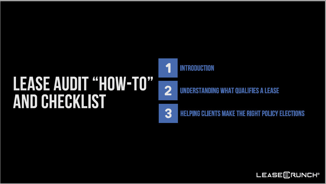 Lease Audit Checklist Graphic