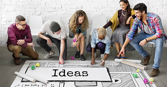 Ideas Create Conceptualize Innovation Think Concept