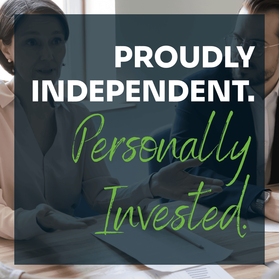 Proudly Independent Site Image (3 x 3 in)